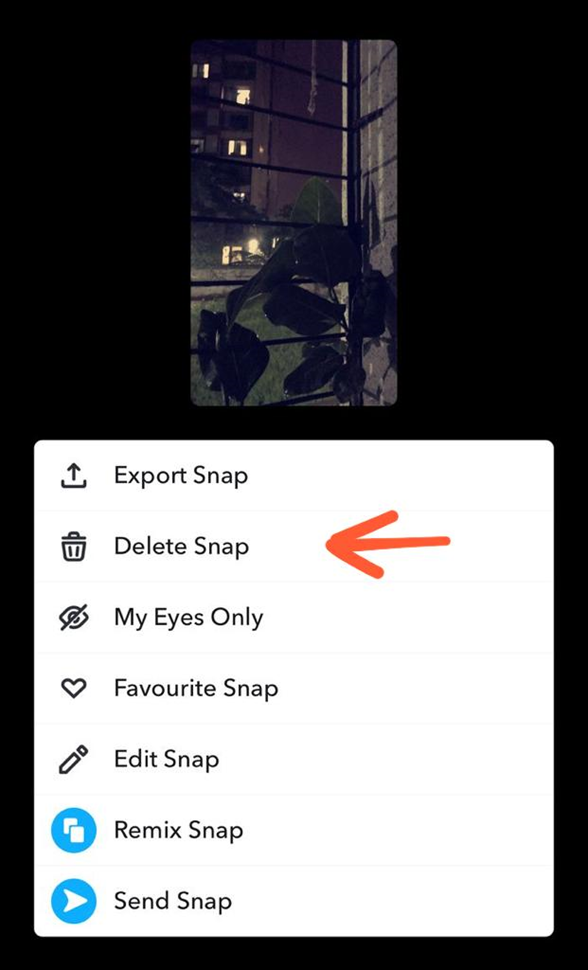 How To Delete A Snapchat Picture