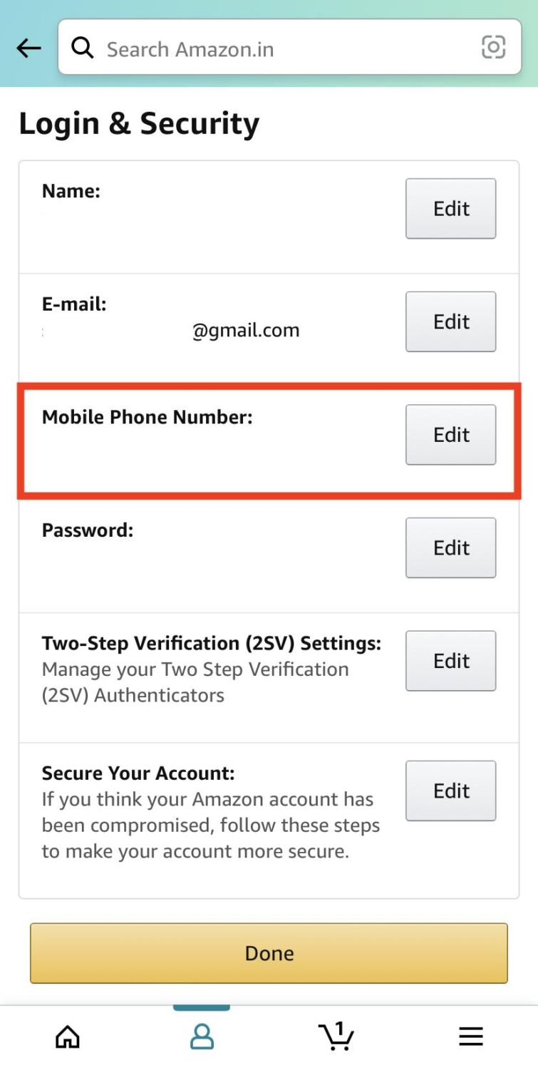 How To Change Phone Number On Amazon