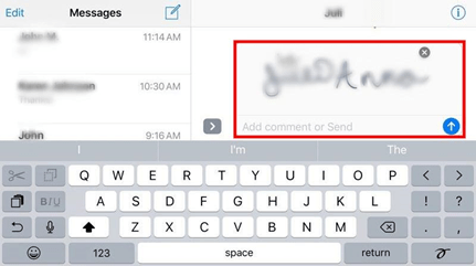 How To Do Handwritten Messages On iOS 10