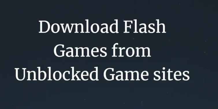 Download flash games from Unblocked sites