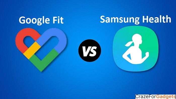Google Fit vs Samsung Health