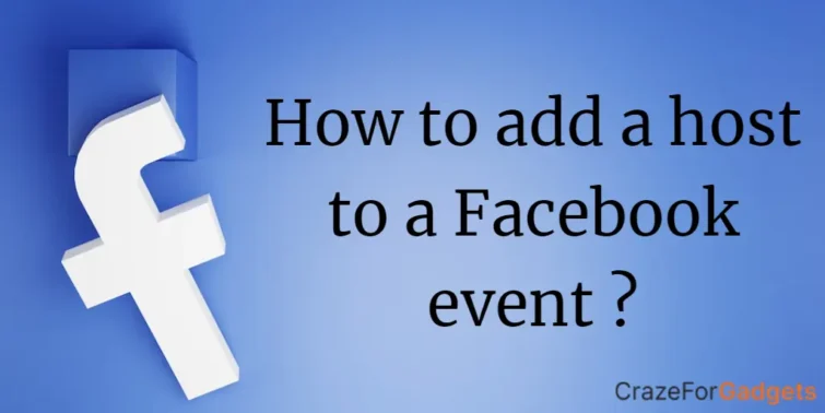 How to add host to Facebook event