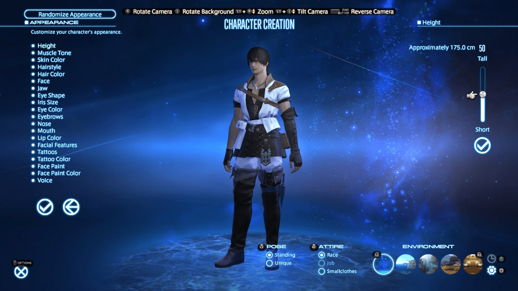 FFXIV Character Creation
