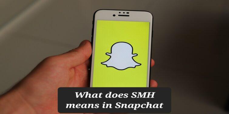 What Does SMH Means in Snapchat